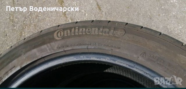 Гуми 245 45 19 Континентал Continental 2 броя. Нов внос. Не са нови. , снимка 5 - Гуми и джанти - 40211679