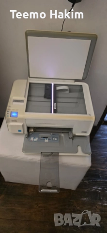 Принтер Photosmart C4480 All in One, снимка 4 - Принтери, копири, скенери - 52511352