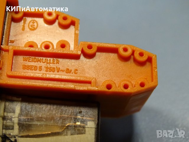 реле Weidmuller RS32 relay module 24VDC, снимка 7 - Резервни части за машини - 37257892