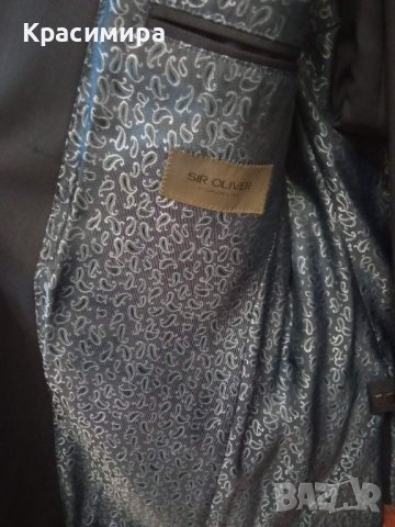 Мъжки спортно-елегантен костюм SIR OLIVER - Л , снимка 3 - Костюми - 39440814