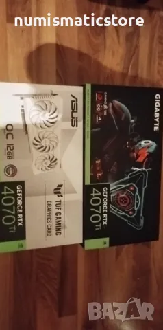 видео карта GeForce 4070ti Asus Gigabyte Gaming OC за компютър