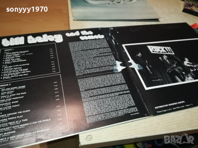 BILL HALEY X2 ПЛОЧИ ОТ АНГЛИЯ 1410251943, снимка 17 - Грамофонни плочи - 52055475