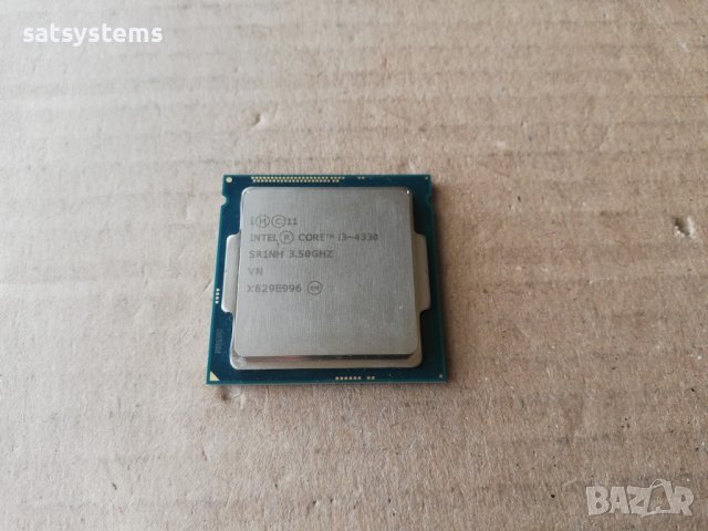 Процесор Intel Core i3-4330 Dual-Core 3.50 GHz SR1NM Socket LGA1150, снимка 3 - Процесори - 38911067