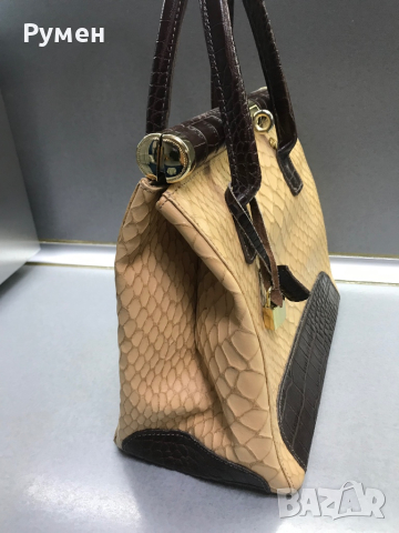 Италианска чанта Pelle di Giada, снимка 3 - Чанти - 44701739