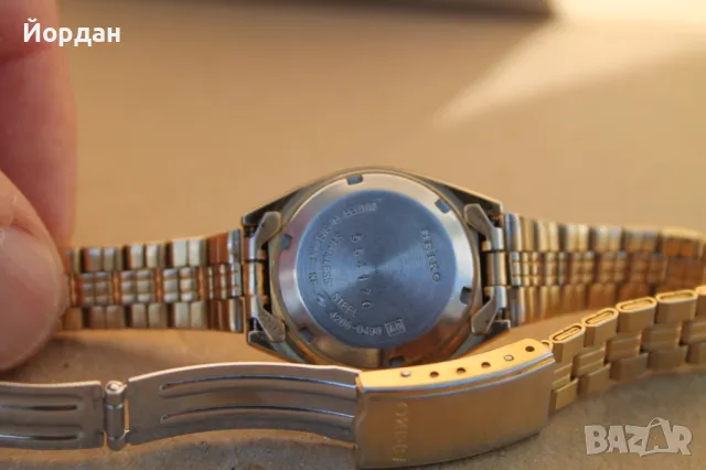 Дамски позлатен Японски часовник ''Seiko 5'' автомат  , снимка 6 - Дамски - 47593942