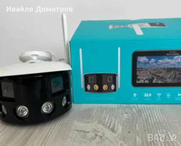 ПАНОРАМНА КАМЕРА С ДВА ОБЕКТИВА, снимка 2 - HD камери - 56103375