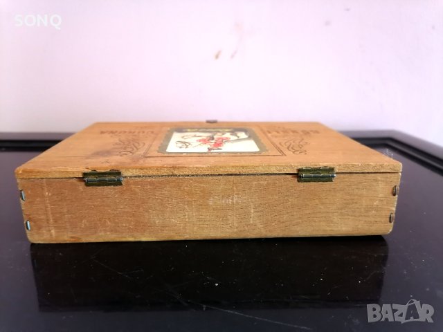Рядка Колекционерска Дървена Кутия От Цигари- Пури, снимка 7 - Колекции - 42665713