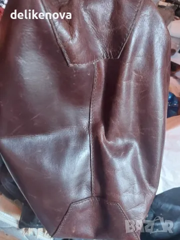 Голяма ежедневна чанта от 100% Кожа, снимка 5 - Чанти - 47497826