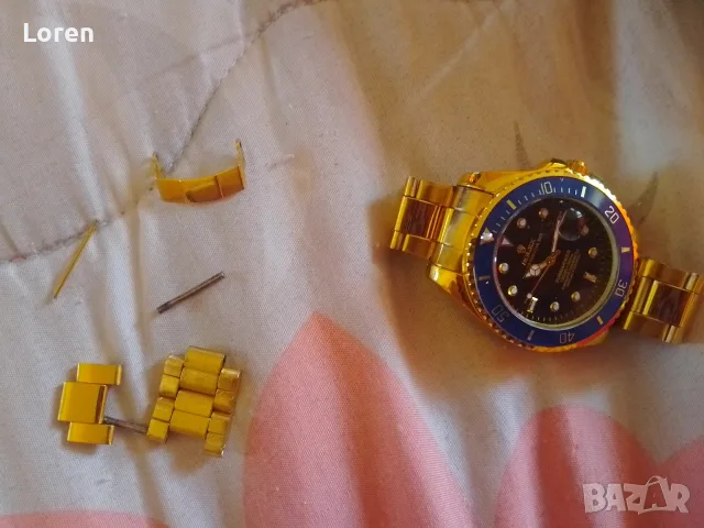 "Rolex"Часовник за части , снимка 4 - Мъжки - 47967232