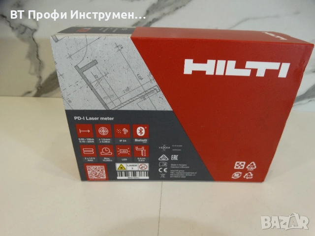 НОВО - 11.2025 - Hilti PD - I (2) - Лазерна ролетка, снимка 8 - Други инструменти - 54308831