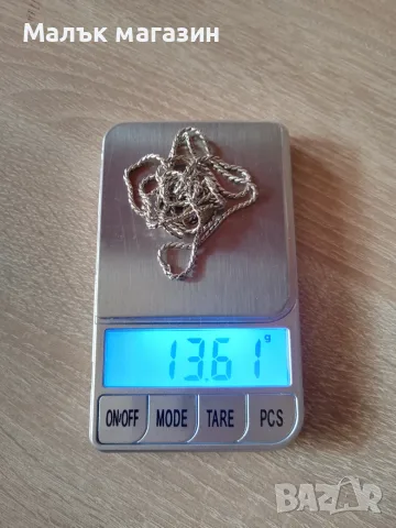 Дамска сребърна верижка синджир сребро 925, снимка 4 - Колиета, медальони, синджири - 55777699
