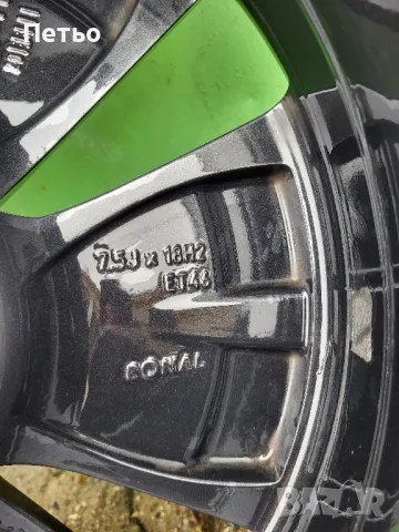 Оригинални джанти 18ки SEAT Leon FR 2021 7,5J ET46 с летни гуми 225 45 18 Nokian Powerproof DOT2021, снимка 11 - Гуми и джанти - 49606990