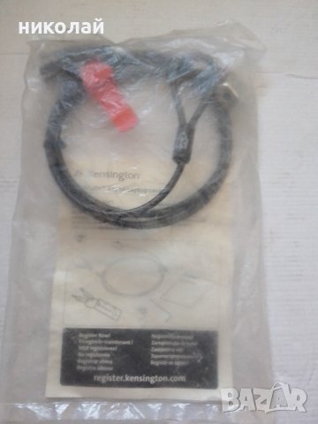 Защитен кабел за лаптоп Kensington, снимка 3 - Лаптоп аксесоари - 39975132