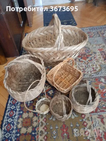 Кошници  с различна големина, снимка 2 - Декорация за дома - 49247996