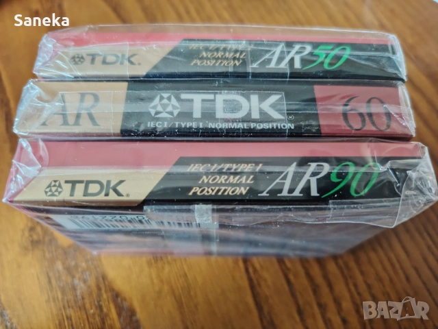 TDK AR 50,60,90, снимка 8 - Аудио касети - 42712154