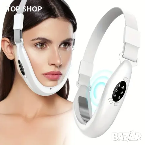 Уред за терапия на лице и двойна брадичка EMS V face beauty meter, снимка 15 - Масажори - 48774375