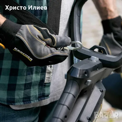 Уред за премахване на плевели Karcher 18V WRE 18-55 с батерия и зарядно, снимка 5 - Градинска техника - 56079339