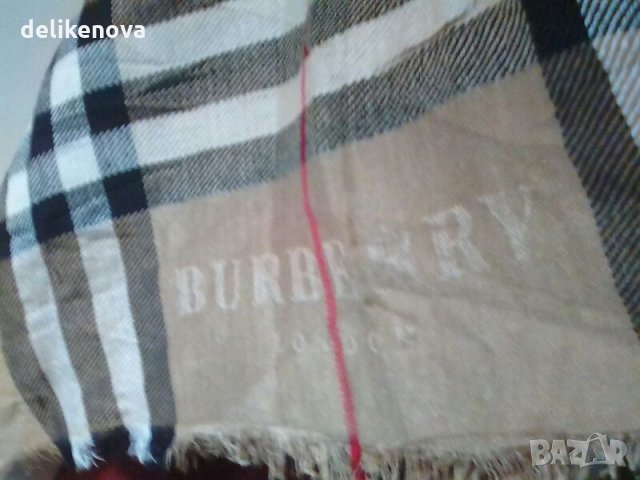  Burberry. Original. Луксозен шал, снимка 8 - Шалове - 27105467