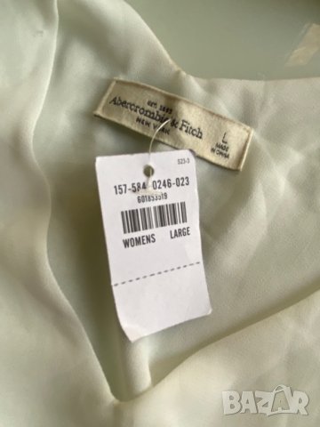 Abercrombie&Fitch нова дълга рокля шифон,М/Л размер, снимка 5 - Рокли - 30139698
