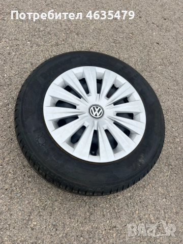 Volkswagen - VAG Комплект Джанти с Гуми 195/65 R15, снимка 2 - Гуми и джанти - 52210673