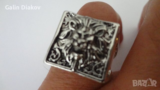 Пънкарски пръстен с тайник , снимка 5 - Пръстени - 42363365