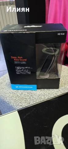 Слушалки Sennheiser HD518 като нови  			