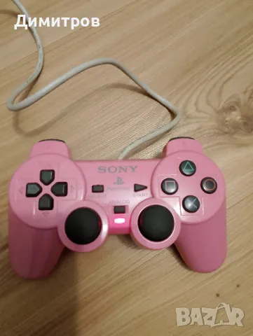 Оригинален розов playstation 2 , ps2,контролер