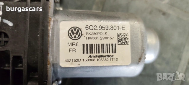 Мотор ел.стъкла 6Q2 959 801 E предна дясна врата SKODA Fabia 2, снимка 2 - Части - 53986915