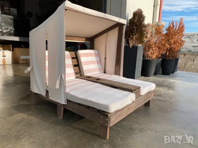 Детски летен шезлонг в добро състояние , снимка 10 - Градински мебели, декорация  - 50198760