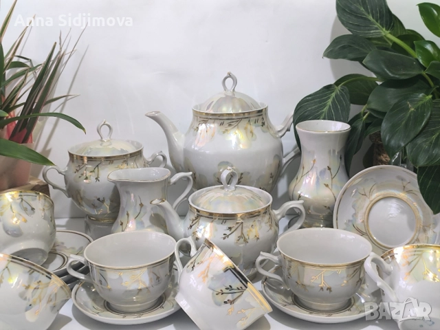 Руски порцелан сервиз за чай 