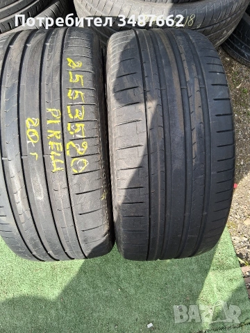 255 35 20 PIRELLI P ZERO 2бр летни дот 2020г 