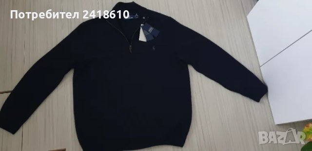 POLO Ralph Lauren Cardigan Merino Knitted Full Zip Mens Size L НОВО! ОРИГИНАЛ! Мъжка Вълнена Жилетка, снимка 10 - Пуловери - 47979436