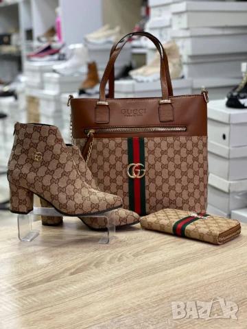 дамски боти gucci burberry louis vuitton, снимка 8 - Дамски боти - 51427595