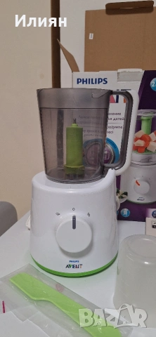 Уред за здравословно готвене Philips Avent 2in1, снимка 2 - Прибори, съдове, шишета и биберони - 53287437