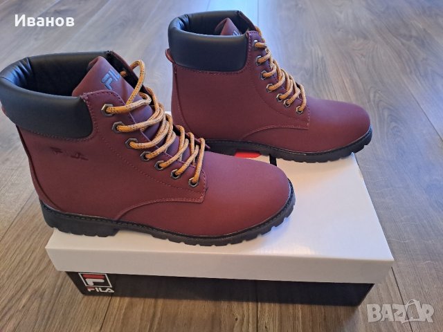 Чисто нови!! Мъжки зимни обувки/боти Fila Maverick MID - 41 номер, снимка 2 - Мъжки боти - 42569125