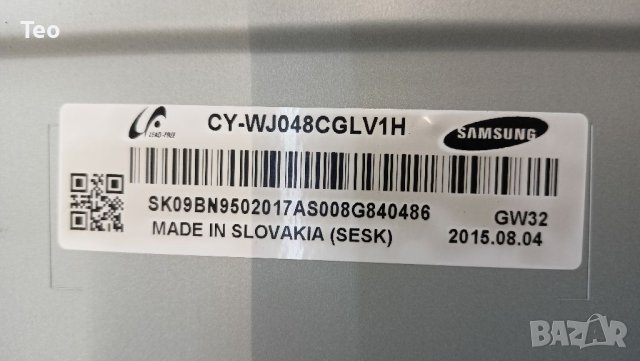 MAIN BOARD Samsung UE48J6300AW, снимка 4 - Части и Платки - 37895910
