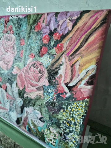 Авторска артина маслени бои , снимка 7 - Картини - 54326735