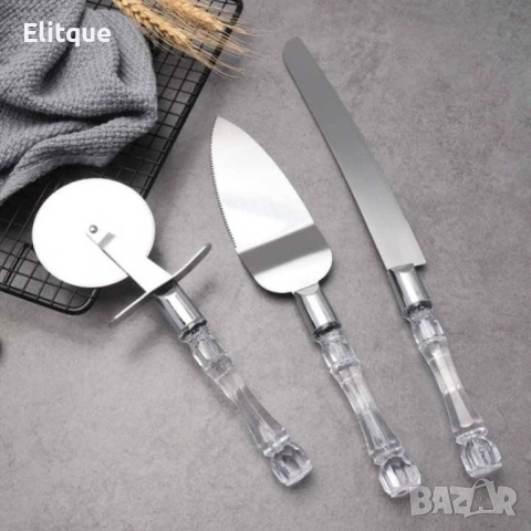 Комплект от 3 броя кухненски инструменти, снимка 4 - Други - 52903246