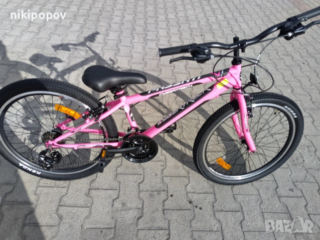 BG Велосипед 24" CYBER розов, снимка 3 - Велосипеди - 54334732