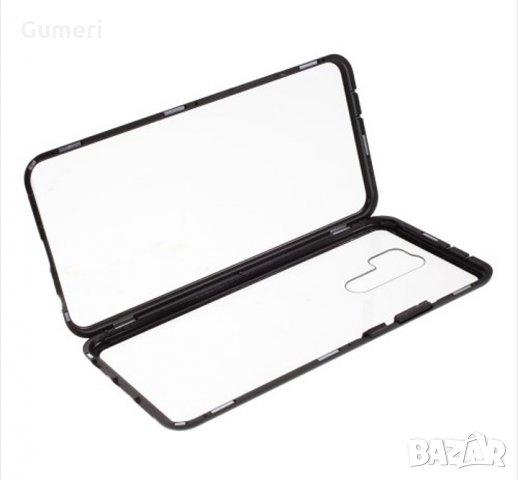 360 градусов стъклен магнитен калъф за Xiaomi Redmi 9, снимка 5 - Калъфи, кейсове - 29946347