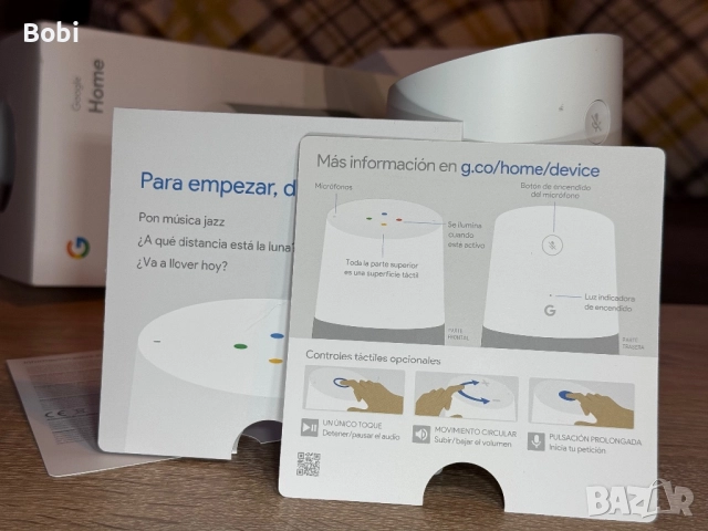 Google Home – Смарт асистент (1-во поколение), снимка 9 - Друга електроника - 52804380