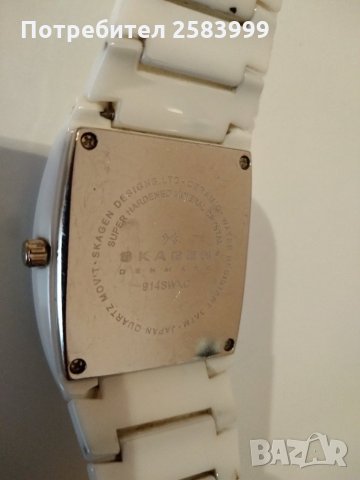 Часовник Skagen Denmark ceramic, снимка 4 - Дамски - 35173194