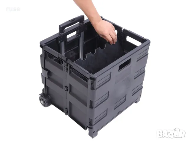 НОВИ! Сгъваема количка за пазаруване и транспортиране до 25кг, снимка 5 - Други стоки за дома - 50225135