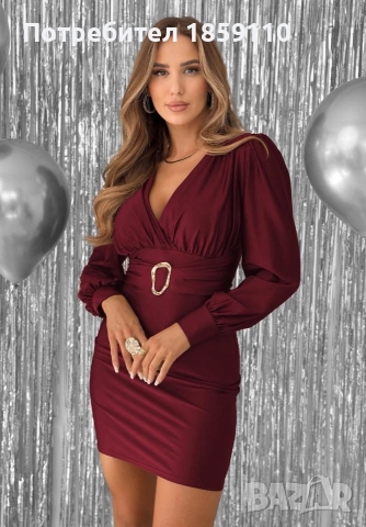 дамска рокля , снимка 2 - Рокли - 52647022