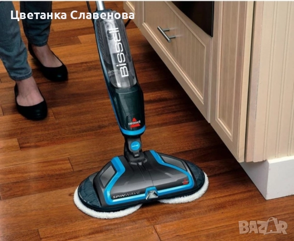 Електрически моп Bissell SpinWave 20522, снимка 6 - Мопове, кофи, четки и метли - 52478436