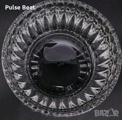 Стъклена захарница с капак, снимка 6 - Аксесоари за кухня - 52406753