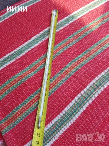 Живачен термометър от -12 до + 115, снимка 5 - Други инструменти - 53349877