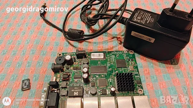 Рутер Mikrotik RB450G 680MHz CPU, 256MB RAM, 5xGigabit Ethernet RouterOS L5