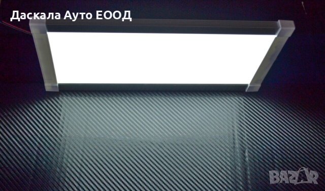 ЛЕД LED плафон къмпинг лампа за каравана, кемпер 12V , 33 х 15см