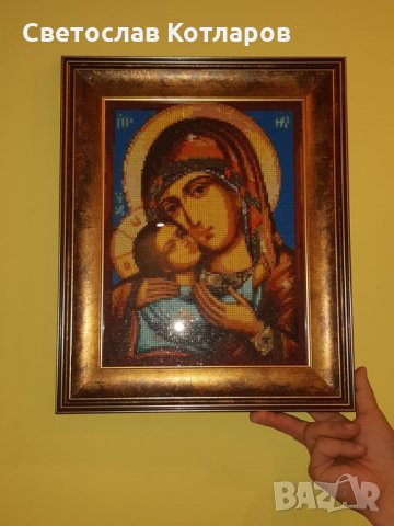 икона  гоблен  МАЙЧИНА БЛАГОСЛОВИЯ